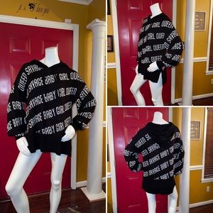 Graphic Hoodie Sweater